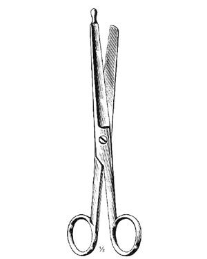 Enterotomy Scissors 